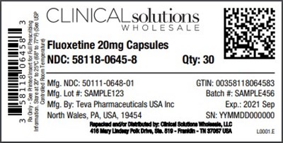 Fluoxetine 20mg